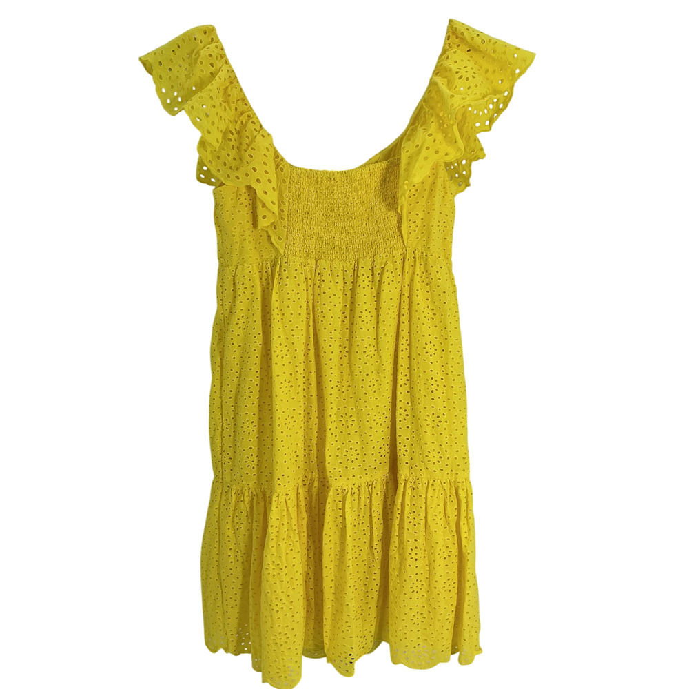 Lilly Pulitzer Breezy Yellow Asteria Dress Size 0 - Picture 3 of 4